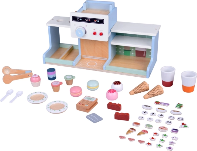 Rijke set desserts en accessoires