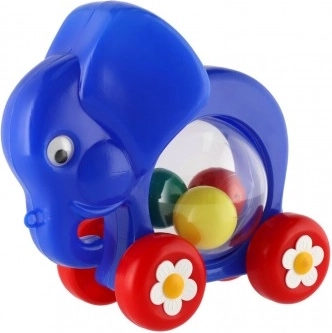 Trekolifant met balletjes voor kinderen 12m+