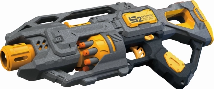 Schuimrubberen munitiegeweer 44 cm