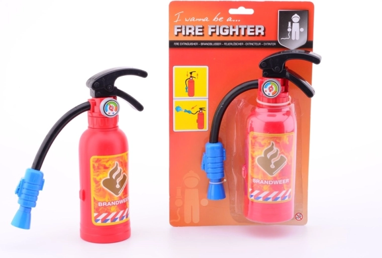 Johntoy waterpistool in de vorm van een brandblusser 31 cm - 1 stuk