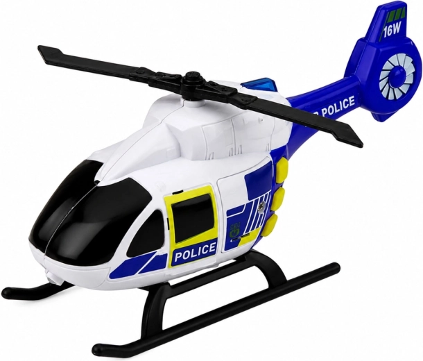 Helikopter met bewegende rotor