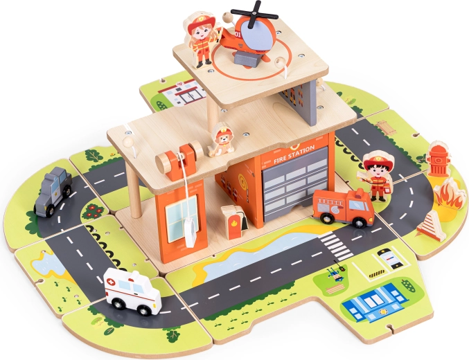 Twee verdiepingen met helihaven