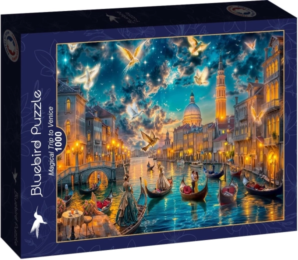 Bluebird puzzel magische reis naar Venetië 1000 stukjes