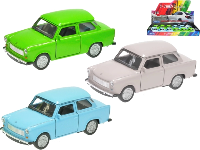 Welly metalen modelauto Trabant 601 1:36 - 1 stuk