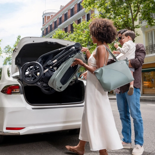 Compact inklappen met het zitje