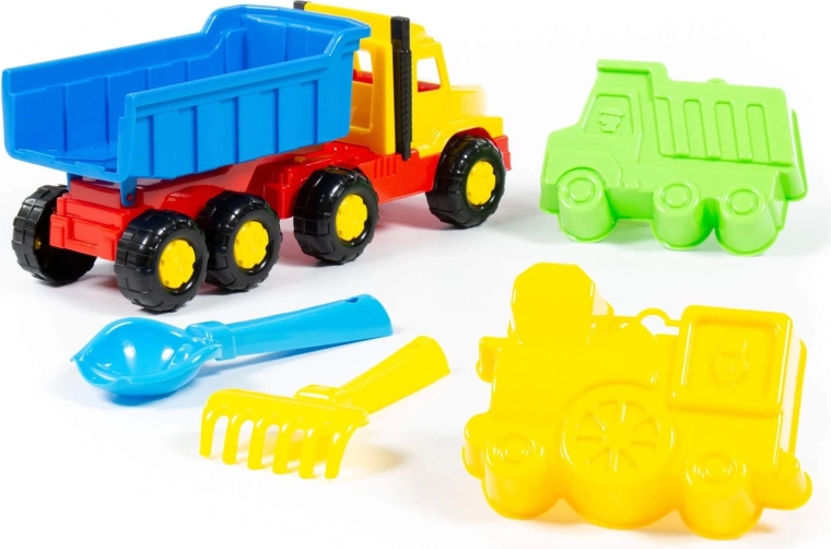 Accessoires voor graven en het egaliseren van zand