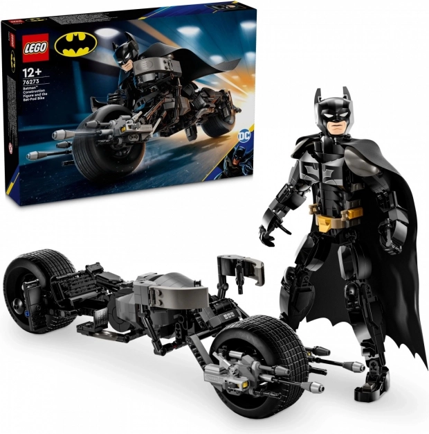 LEGO® DC Batman™ 76273 Bouwbare Figuur: Batman™ en Bat-Pod Motor