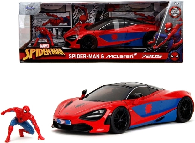 JADA Spider-Man McLaren 1:24 met figuur