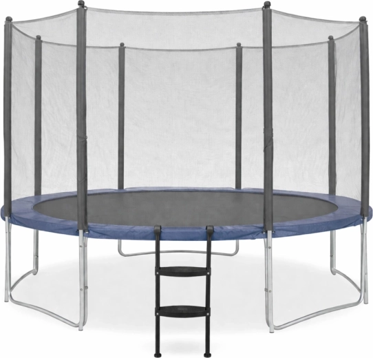 Comfortabele toegang tot de trampoline