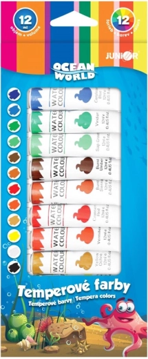 Plakkaatverf Ocean World 12×12 ml