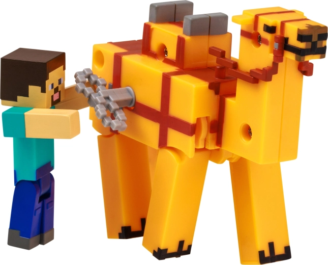 Een personage en een dier in één verpakking