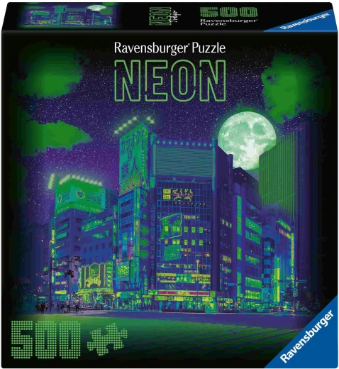 Ravensburger neoncollectie Tokio puzzel 500 stukjes