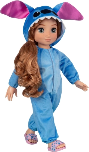 Zachte jumpsuit geïnspireerd door Stitch
