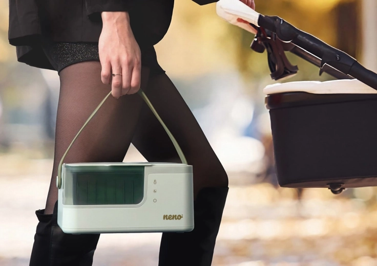 Ideaal voor onderweg – voeding 230 V en 12 V