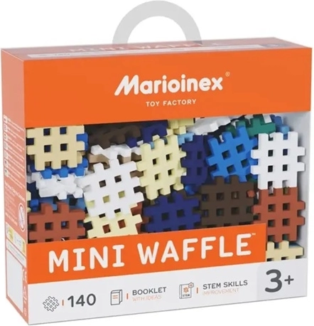Mini wafelbouwset 140 onderdelen, patroon 4