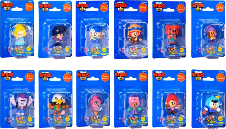 Brawl Stars verzamelbare figuur serie 1 in blisterverpakking - 1 stuk