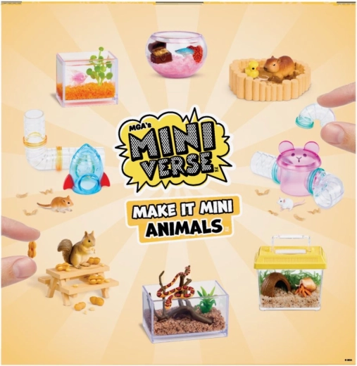 MGA Miniverse Make It Mini Animals serie 2 verrassingscapsule - 1 stuk