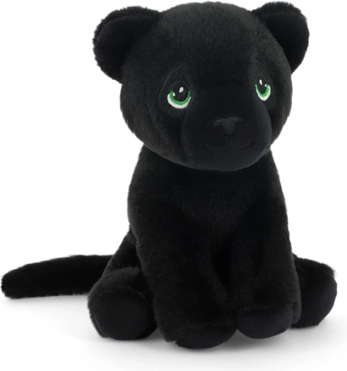 Pluchen zwarte panter Keeleco 13 cm