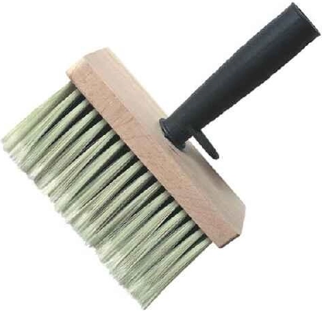 Schilderkwast, rechthoekig met houten lichaam 18 × 8 × 9 cm
