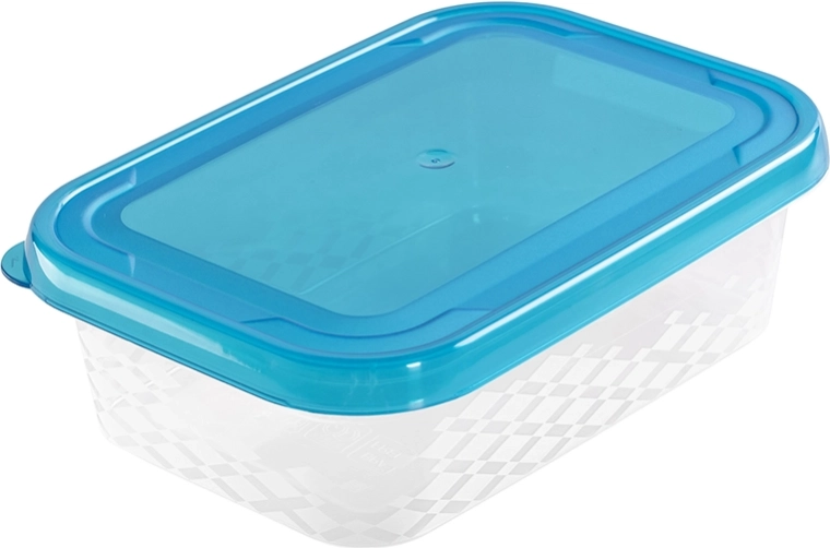 Voedseldoos Blue Box 0,5 l blauw rechthoekig