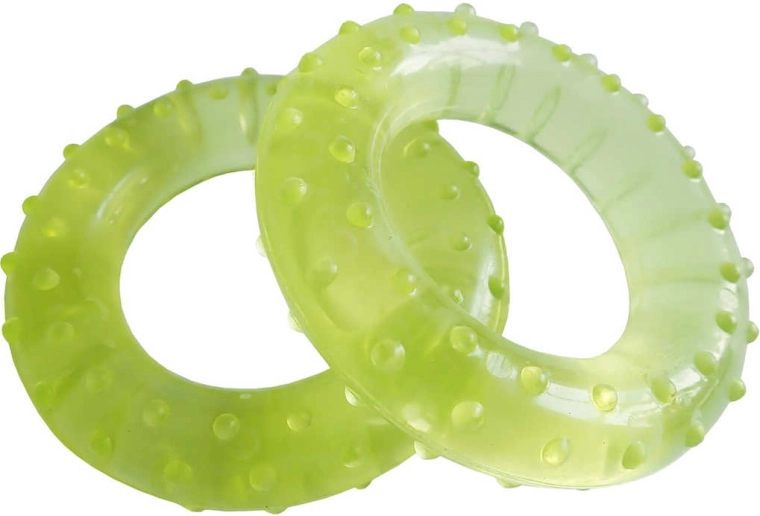 Acra massage ringen met noppen 7 cm – vingertrainer (2 stuks)