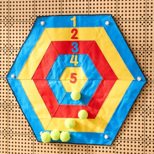 Eenvoudig op te hangen en veilig spelen