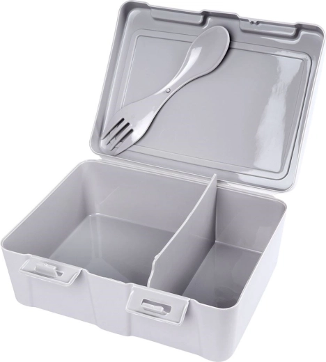 Geïntegreerd 2-in-1 bestek altijd bij de hand