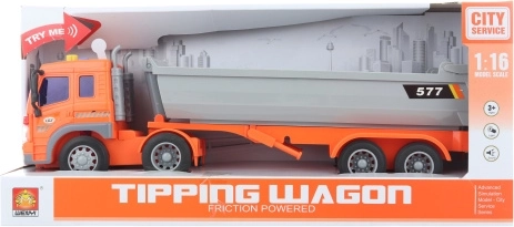 Batterij Aangedreven Kieptruck