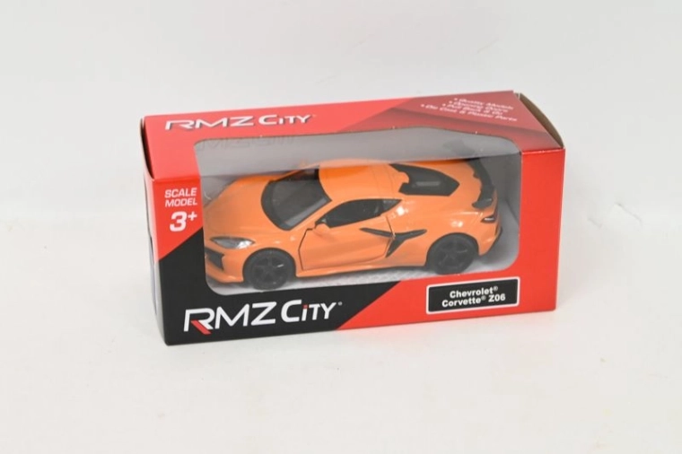 Automodel RMZ City Chevrolet Corvette Z06 2023 geel 1:37