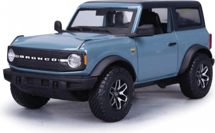 Bouwmodel Ford Bronco Badlands blauw