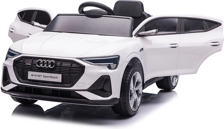 Realistisch AUDI-design met te openen deuren