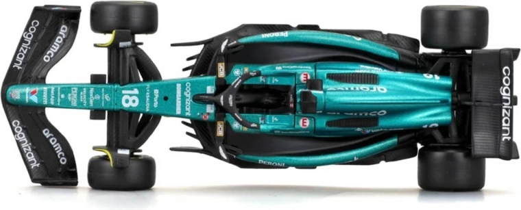 Authentieke Aston Martin-monoposto