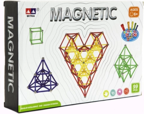 Magnetische bouwset – 99 stuks