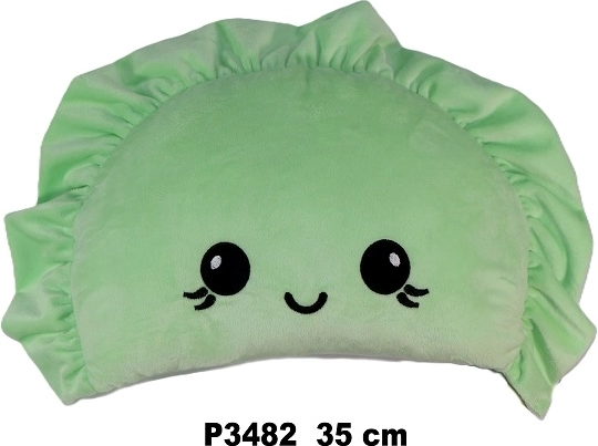 Pieróg keukenspatel met perforatie (opscheplepel) voor pierogi, knoedels en pasta 35 cm groen
