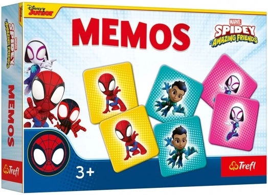 Papieren memory SPIDEY EN ZIJN GEWELDIGE VRIENDEN, 30 stukjes