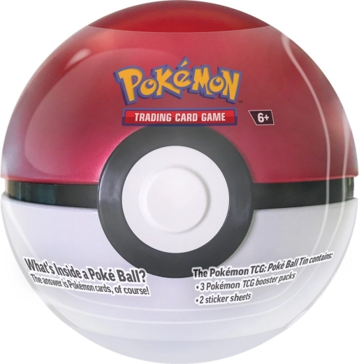 Pokémon TCG Poké Ball Tin 2024 met 3 boosters - 1 stuk