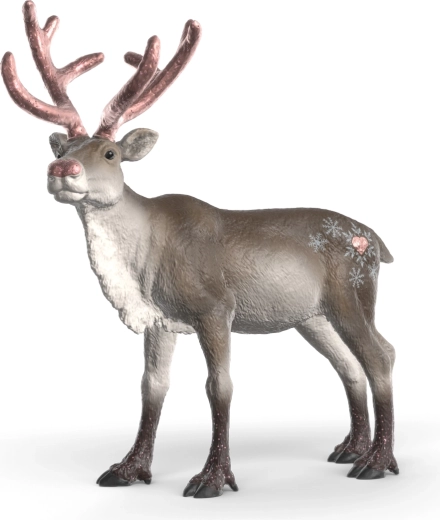 Kerst rendier in roségoud