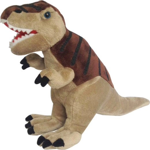 Pluchen Tyrannosaurus Rex 30 cm bruin