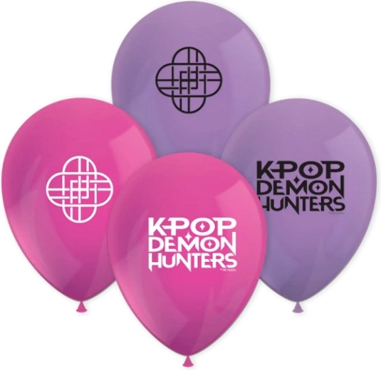 Demon hunters-ballonnen met K-POP-motief, 8 stuks
