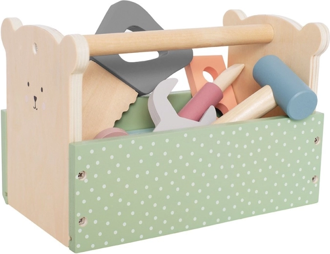 Houten gereedschapset Beertje Jabadabado