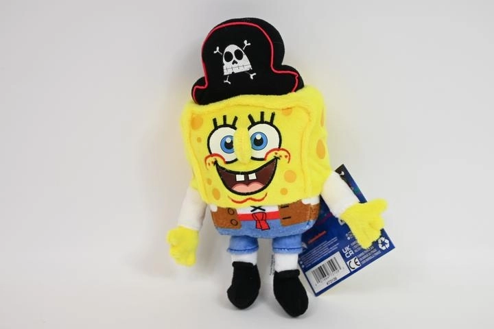 SpongeBob pluchen speelgoed piraat – lichtgevend in het donker