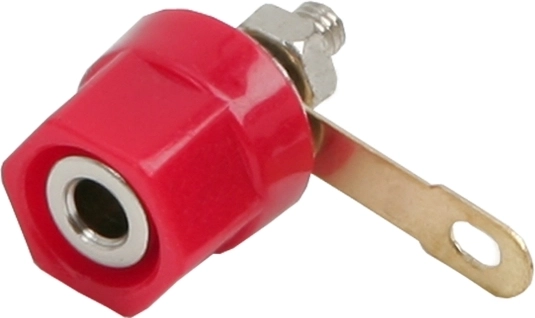 Inbouw banaanstekkerbus rood