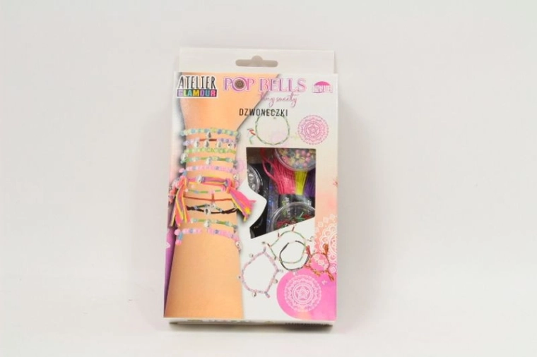 Atelier Glamour creatieve set voor het maken van armbandjes met belletjes