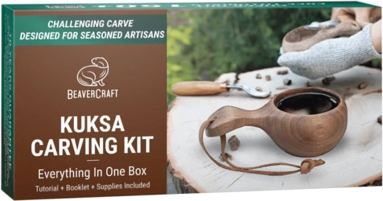 BeaverCraft DIY-set voor het snijden van een kuksa