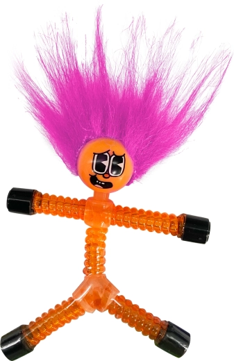 Vrolijke kleurvarianten met lang haar