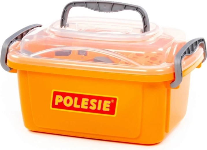 Draagbare box met veilige sluiting