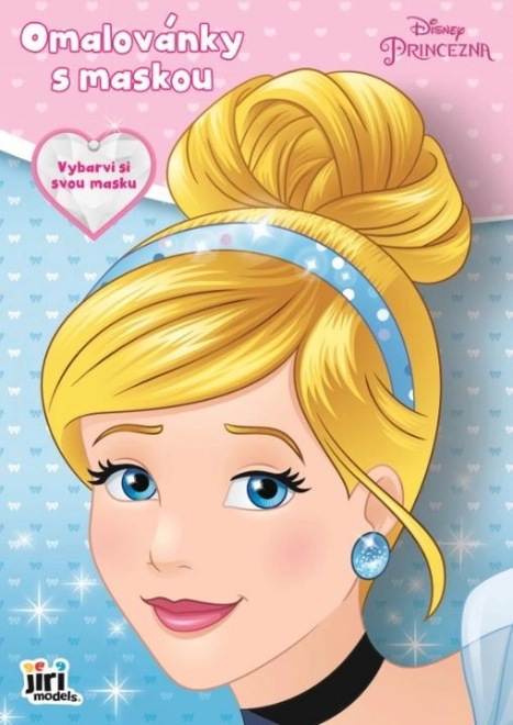 Kleurboek met masker Disney Prinsessen