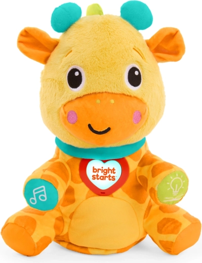 Interactief educatief pluchen giraf Bright Starts Chat & Cuddle Giraffe vanaf 6 maanden