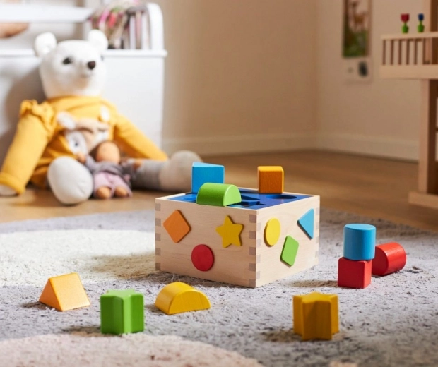Vormen leren door te spelen