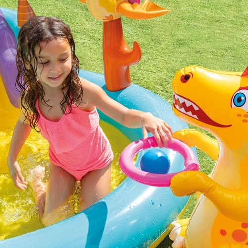 Dinosaurusschietspellen en ballen